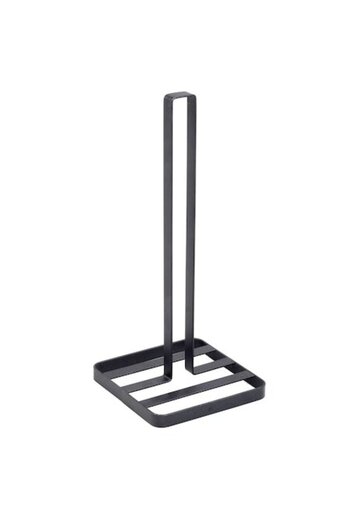 SHOPIENS Kitchen Paper Roll Holder Shopiens®, Metal, 14 x 14 x 32.5 cm, Black