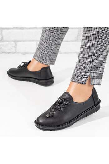 BMoD Black women's casual shoes with laces MOD02962