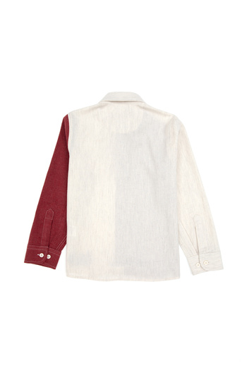 U.S. Polo Assn. Boy's Burgundy Long Sleeve Shirt 50316683-Vr177