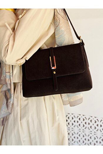 Çanta Trend Women's Soft Leather Retro Design Stylish Shoulder Bag