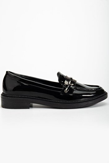 ELLOLİTA LUXURY SHOES Lucy Orthopedic Sole Leather Loafer