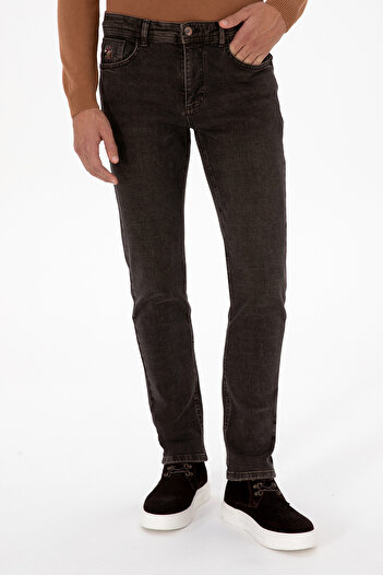 U.S. Polo Assn. Men's Brown Jean Trousers 50308299-Dn0031