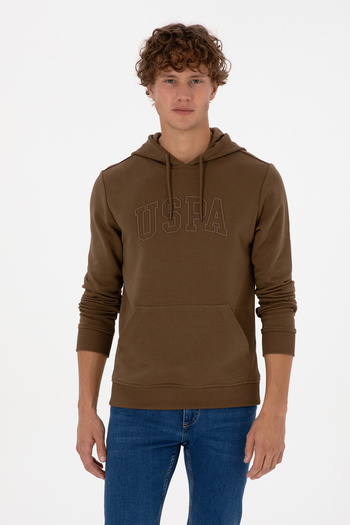 U.S. Polo Assn. Men's Khaki Basic Sweatshirt 50315663-Vr027