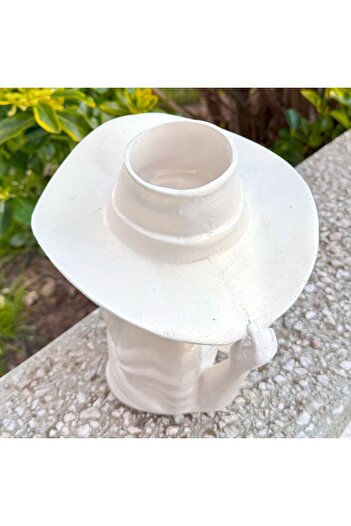 velve Venus Lady M Vase, Pearl White, 25cm, pearl white