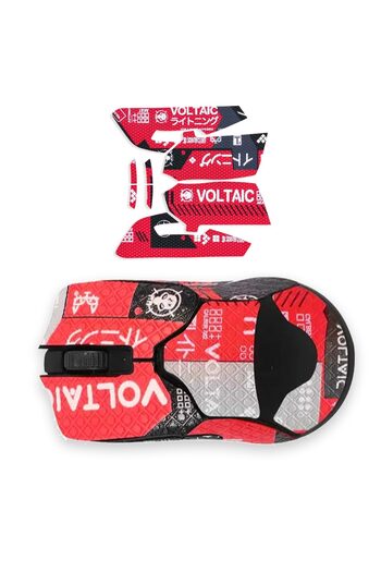 PadForce Decorative protective sticker for Razer Viper Mini, Ultimate, V2 Pro Anti-slip, Gaming - Red