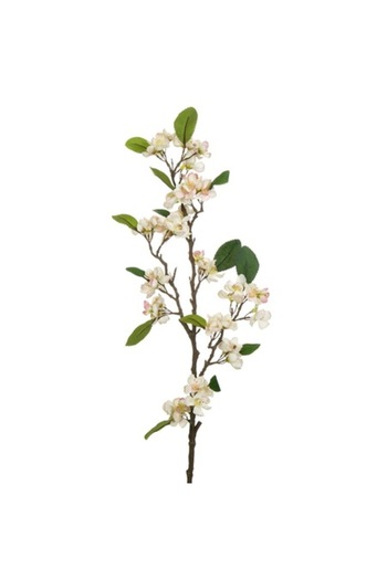 SHOPIENS Decorative Artificial Almond Branch Shopiens®, Cream Pink, 98 cm
