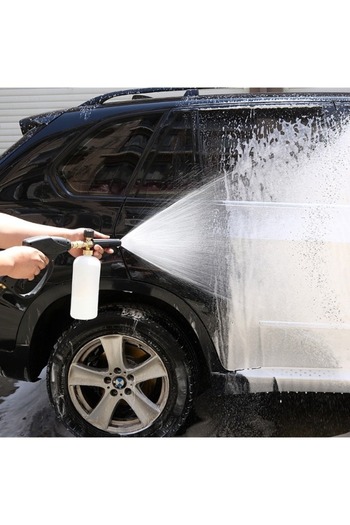 HALAMODO Car Pressure Washer Jet Quick Release Adjustable Snow Foam Lance Foam Cannon Foam
