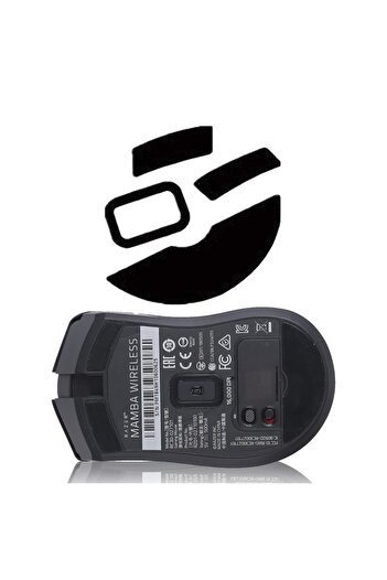 PadForce Mouse Feet for Razer Mamba Wireless Mouse, smooth gliding, replacement feet, Gaming, Office