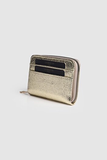 La La'Graccio Paris La'Graccio Paris Women's Vane Shiny Convenient Wallet Gold
