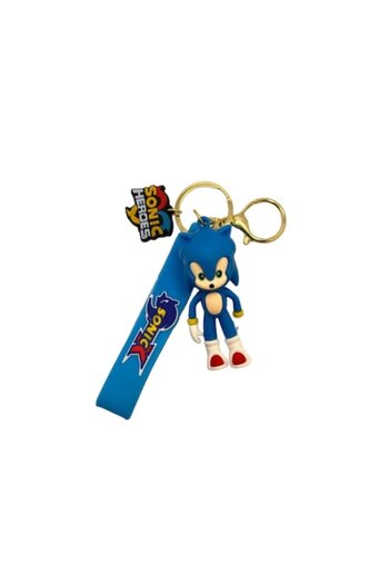 OEM Keychain with ecological silicone accessories, Sonic Heroes
