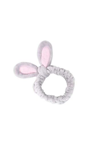 ECARLA Cosmetic Headband Ears Gray