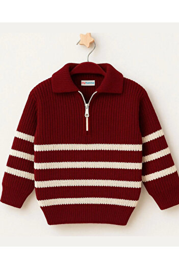 My Hanne Striped Knitwear Sweater 4099