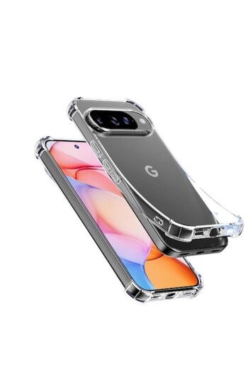 bzstore Husa pentru Google Pixel 10 / 10 Pro, antisoc, silicon transparent