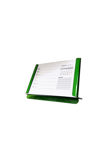 Arhi Design Weekly AC desk calendar 53 sheets, 1 week/sheet, 142x212 mm, 150 g/m2, Green