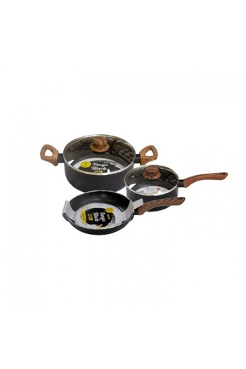 Raki Induction hob set, pot with lid 26cm, saucepan 18cm with frying pan 26cm