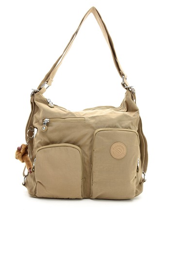 Sanmorris 3021 Versatile Waterproof Wrinkle Fabric Backpack