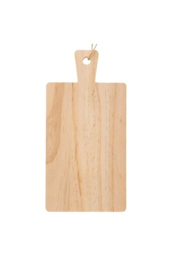 SHOPIENS Mini Wooden Cutting Board with Handle Shopiens®, Rectangular, 20 x 10 cm