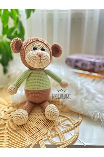 NK GURUMİ Amigurumi Kazaklı Maymun
