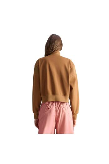 adidas Jx6782-K Asmc Knitted Tt Women's Jacket Brown