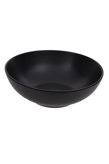 SHOPIENS Bol, Shopiens, Ceramica, Negru, Stil Nordic, 1700ml, Ø23cm