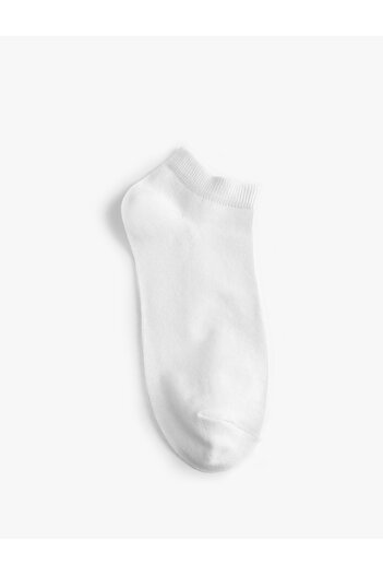 Koton Basic Cotton 3-Piece Booties Socks Set