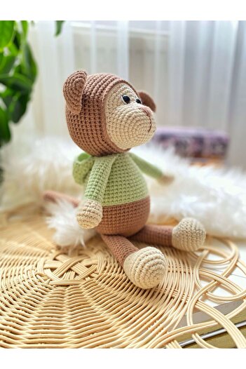 NK GURUMİ Amigurumi Kazaklı Maymun