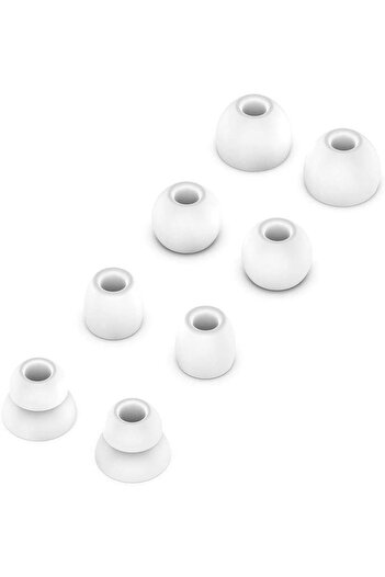 PadForce Set of 4 pairs of earplugs for Beats Powerbeats, BeatsX, urBeats, Tour, Flex - Red