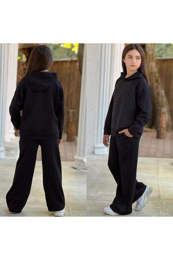 MUMİKİDS Girl's Top and Bottom Set