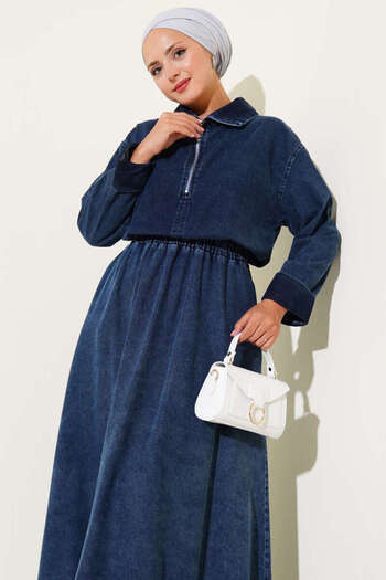 Weak Blue Loose Fit Double Long Set