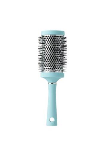 SHOPIENS ® Hairbrush in turquoise color, for styling, for use with hair dryer, 6.5 cm