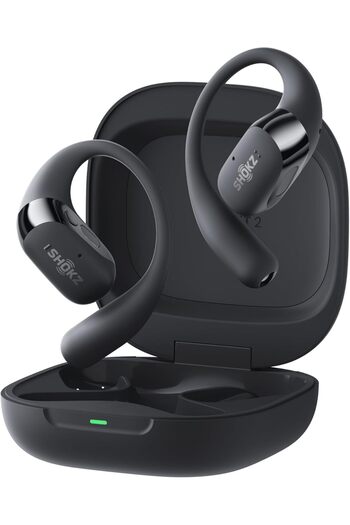 Shokz NEW OpenFit 2+ Open-Ear Headphones, Dolby Audio Enabled, Comfortable Earbuds with Soft Ear Hoo