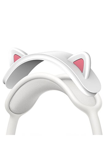PadForce Protective Headband for AirPods Max - Anti - Scratch, Anti - Wear, Silicone, Gaming/Office - White
