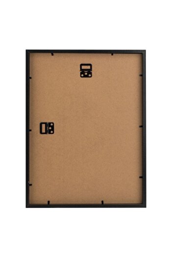 SHOPIENS Tablou Decorativ Rama Lemn MDF Negru cu Paspartu Sticla 32x42cm