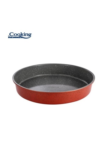Heinner Round Oven Tray, Ceramic Coating, Size 40 x 7 cm, HR-FM-A 407