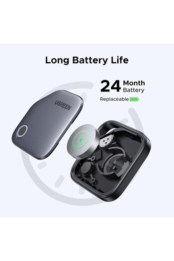 Ugreen Dispozitiv anti-pierdere Apple Find My Ugreen, gri