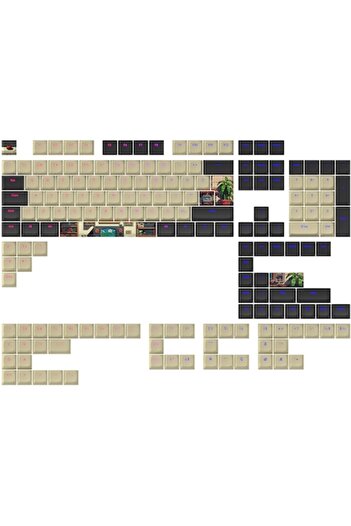 DARK PROJECT Set 177 Keys for Mechanical Keyboard - Arcade PBT - ANSI & ISO