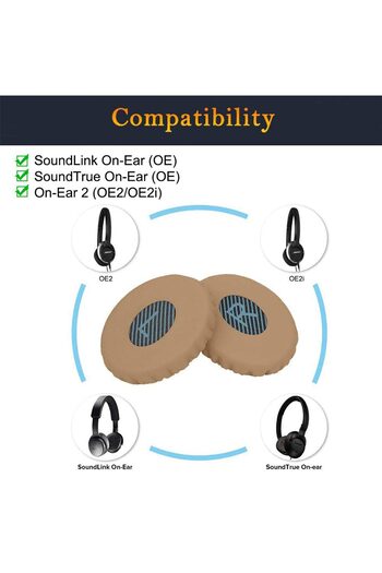 PadForce Earpads Cushion for Bose On - Ear 2 (OE2 / OE2i), SoundTrue (OE)