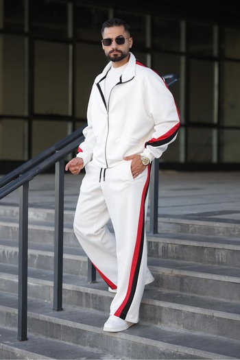 MİS MODA Men's Oversize Bottom and Top Tracksuit Set