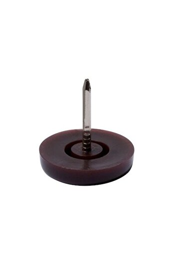 SHOPIENS Set 4 floor protectors for furniture Shopiens®, plastic, nailed attachment, Ø 20 mm
