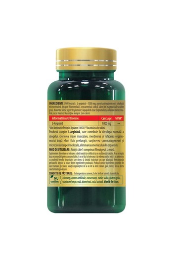 Cosmo Pharm L-ARGININA 1000 mg, 30/60 film-coated tablets