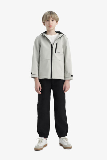 DeFacto Ecru Boy's Coat F0375A8/Er117