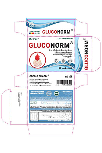 Cosmo Pharm GLUCONORM® – Support for Glycemic Balance and Nervous System Metabolism