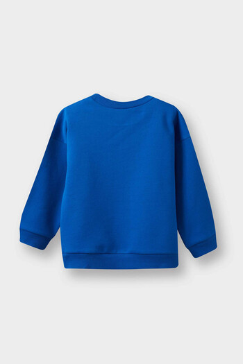 DeFacto Mavi Erkek Bebek Sweatshirt E9238A5/BE142