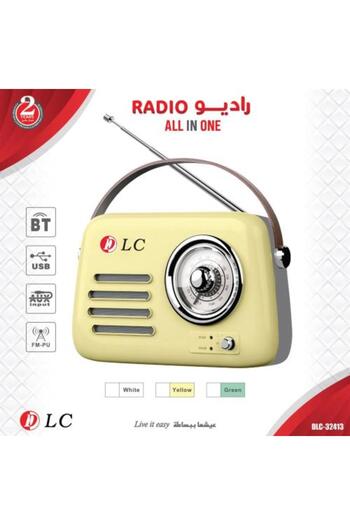 DLC Classic Radio Speaker and Radio DLC-32413