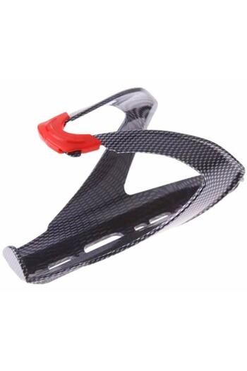 cribeau Universal Bicycle Bottle Holder, Carbon Look Durable Plastic