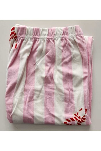 Mirano Süet Battal Beden Düğmeli Anne Pijama Takımı
