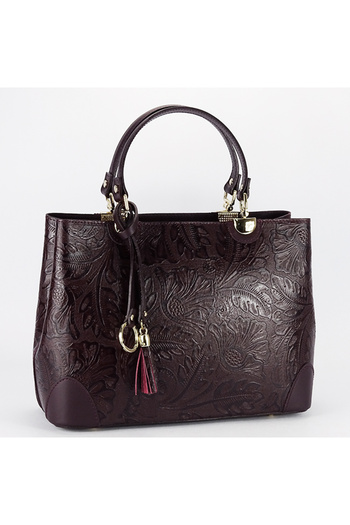 SOFILINE Dark burgundy genuine leather bag B-8952 122