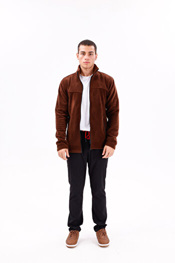By Terzi Medikal Aqua - Brown Unisex Fleece Jacket