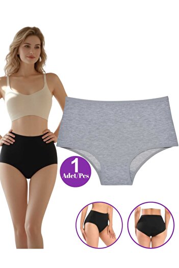 ROSEPERİ Women's Panties High Waist Lycra Cotton Recovery Comfortable Everyday