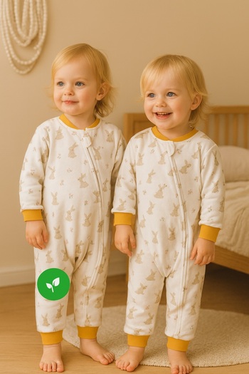 Melekpare Girls Boys Thick Fiber Filled 1.5 Tog Cotton Patterned Sleeping Bag